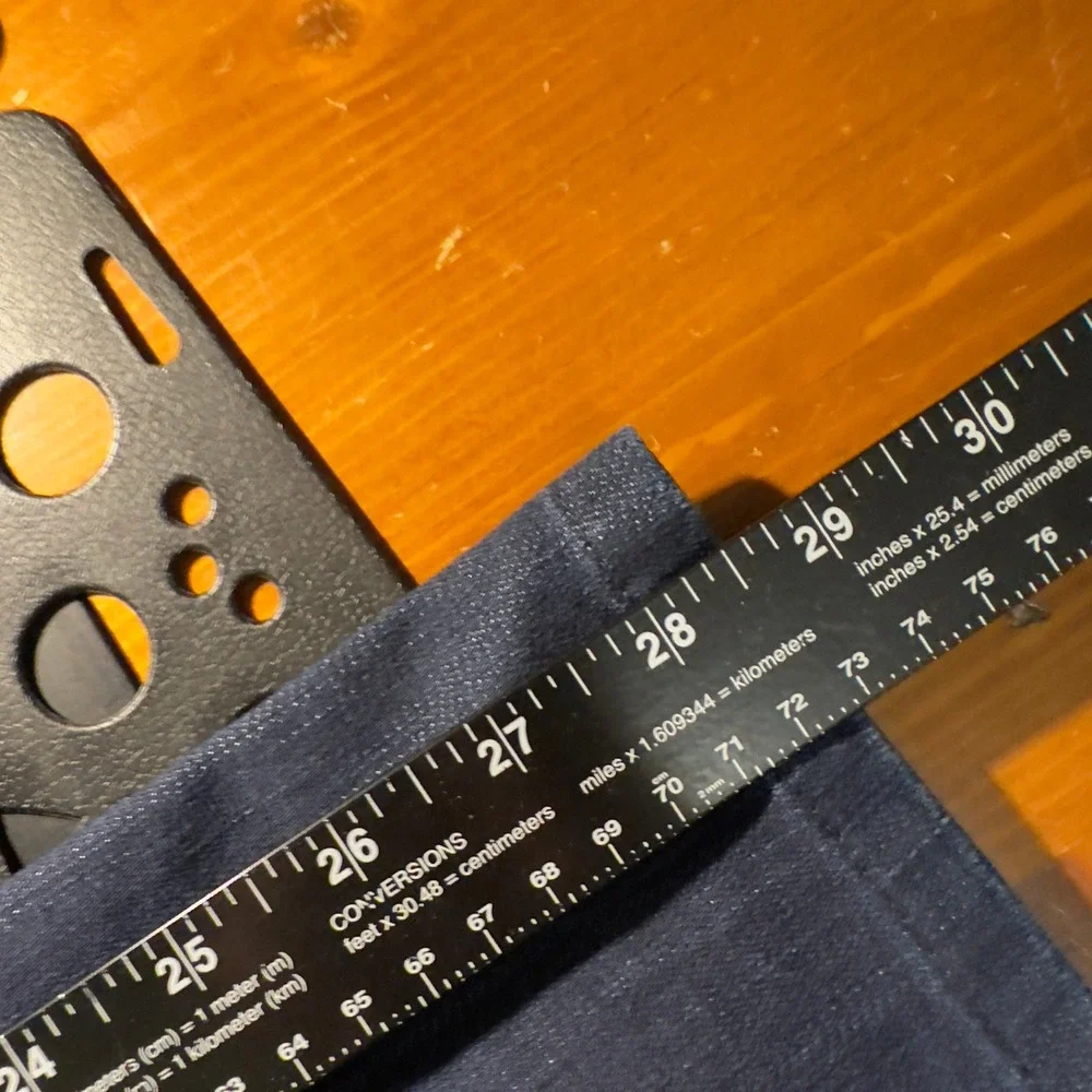 Tory Burch Super Skinny Jean Womens 25 Dark‎ Indigo Blue Logo Pocket Designer